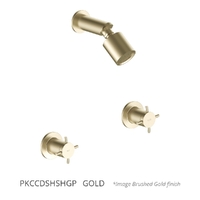 Park Cross Shower Set - Sileno Shower - 3 Star - 3/4 Turn Ceramic Gold