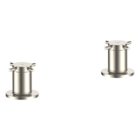 Park Cross Sink Top Assembly - 3/4 Turn Ceramic - Brushed Nickel (Lf)