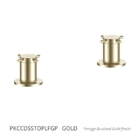 Park Cross Sink Top Assembly - 3/4 Turn Ceramic - Gold (Lf)