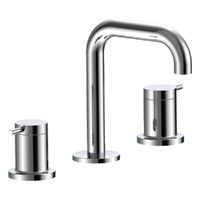 Park Pin Basin Set - Swivel Spout - 4 Star - 1/4 Turn Ceramic Chrome (Lf)