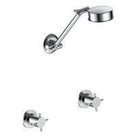 Park Pin Shower Set - A/D Shower - 3 Star - 1/4 Turn Ceramic Chrome