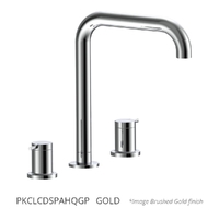 Park Pin Hob Spa Set - 1/4 Turn Ceramic Gold