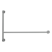 Park 1100 X 700 Invert T Grab Rail - Right Hand - Chrome