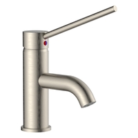 Park Care Basin Mixer - 6 Star Brushed Nickel (Lf)