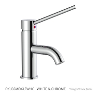 Park Care Basin Mixer - 6 Star White Chrome (Lf)