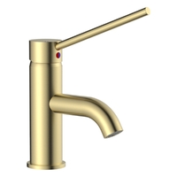 Park Care Basin Mixer  - 4 Star - Brushed Gold (Lf)