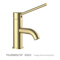 Park Care Basin Mixer  - 4 Star - Gold (Lf)