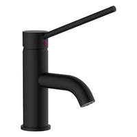 Park Care Basin Mixer - 4 Star Matt Black (Lf)