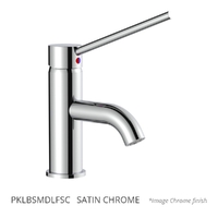Park Care Basin Mixer  - 4 Star - Satin Chrome (Lf)