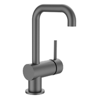 Park Horizontal Basin Mixer - Squareline Spout - 6 Star Gunmetal (Lf)