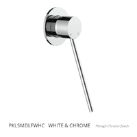 Park Care Wall Mixer - White Chrome (Lf)
