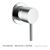 Park Wall Mixer Brushed Chrome (Lf)