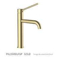 Park Care Sink Mixer - Pillar Style - 4 Star Gold (Lf)