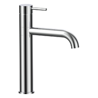 Park Sink Mixer - Pillar Style - 4 Star Chrome (Lf)