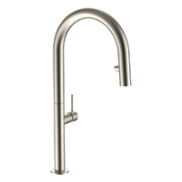 Park Vertical Pull Out Spray Mixer Brushed Nickel (Lf)