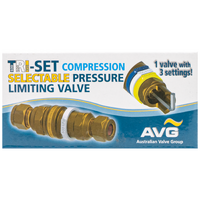 15mm CXC Pressure Limiting Valve 350,500,600 Kpa Male