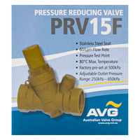 PRV 15mm Range 150Kpa - 600 Kpa