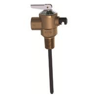 15mm Pressure & Temperature Relief Valve 1000kPa Extended Probe  AVG