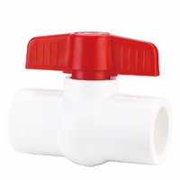 PVC Ball Valve Solvent Weld DN32 PVCBVS32