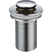 32mm X 80mm Pop Up Plug And Waste No OverFLow C/P  6021131