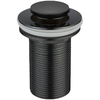 32mm X 75 Plug And Waste Pop-Up Basin Matte Black 