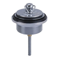 Plug And Waste With Brass Plug Adjustable 32mm 2 Part