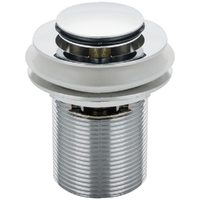 40mm X 80mm Pop Up Plug And Waste With OverFLow C/P  6021036
