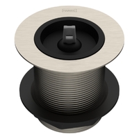 50 X 80 Bath Or Sink Waste &amp; Rubber Stopper Brushed Nickel