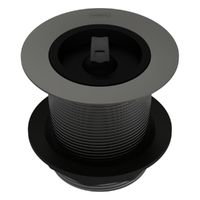 50 X 80 Bath Or Sink Waste &amp; Rubber Stopper Gunmetal