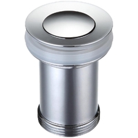 40mm X 32mm Plug And Waste Pop-Up Chrome Plated Universal 