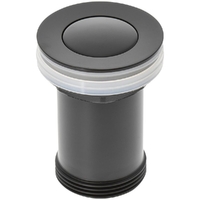 40mm X 32mm Plug And Waste Pop-Up Matte Black Universal 