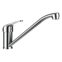 Slimline Sink Mixer - 220Mm - 4 Star Chrome (Lf)