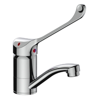 Ramcare Premium Basin Mixer - 125Mm Swivel - 4 Star Chrome (Lf)