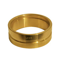Roll Groove Ring Brass 100mm