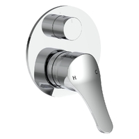 Ridge Rotary Diverter Wall Mixer Chrome