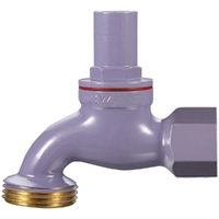 Hose Tap Recycled Water Lilac FI 18MM Lead Free