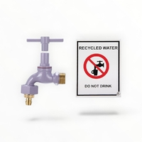 Hose Tap Recycled Water Kit 20MI Thread LF