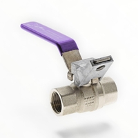 Ball Valve Watermarked - 40FI X 40FI Lever Handle