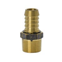 Swivel Hose Barb Brass 10MI X 10mm