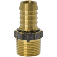 15MI X 15 Swivel Hose Barb Brass