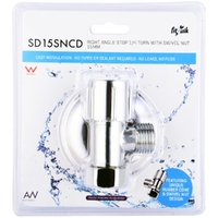 Fitquik 1/4 Cistern Stop Swivel Nut Cone Display SD15SNCD