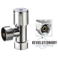 20mm Fitquik Washing Machine Stop Check Valve Swivel Nut