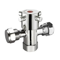 15mm x 15mm Fitquik Dual Isolation Stop 1/4 Turn With Ceramic Disc