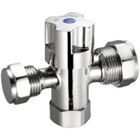 Fitquik Dual Isolation Stop 1/4 Turn Ceramic Disc MI