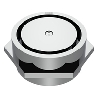 100Mm Security Floor Waste With Concealed Waterway Supplied With Snake Eye Screw