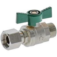 Swivel Nut Ball Valve Water MI 20mm