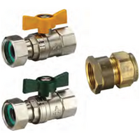 Swivel Nut Ball Valve Kit 1 X H20 F 1 X AW2121
