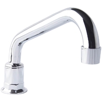 Swivel Spout Hob Tube Chrome Plated 180mm