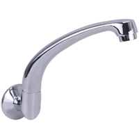 Swivel Spout Wall Cast Chrome Plated 180mm