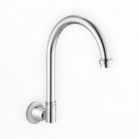 Whitehall Wall Spout Swivel Chrome Plated 165MM LF